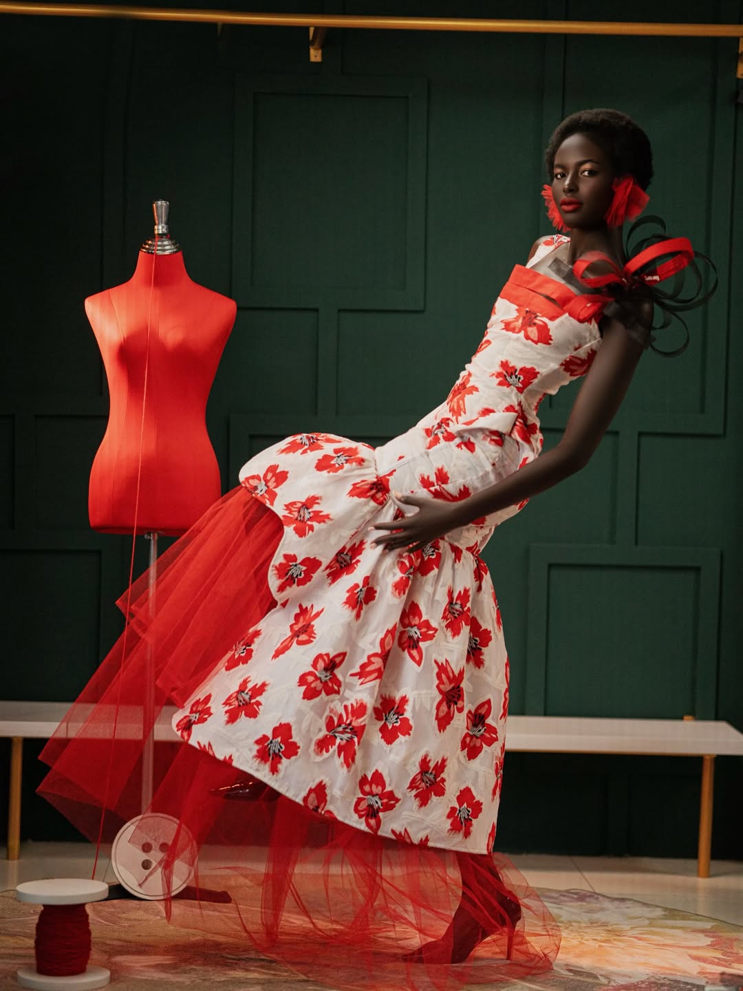 Crimson Bloom — editorial image three